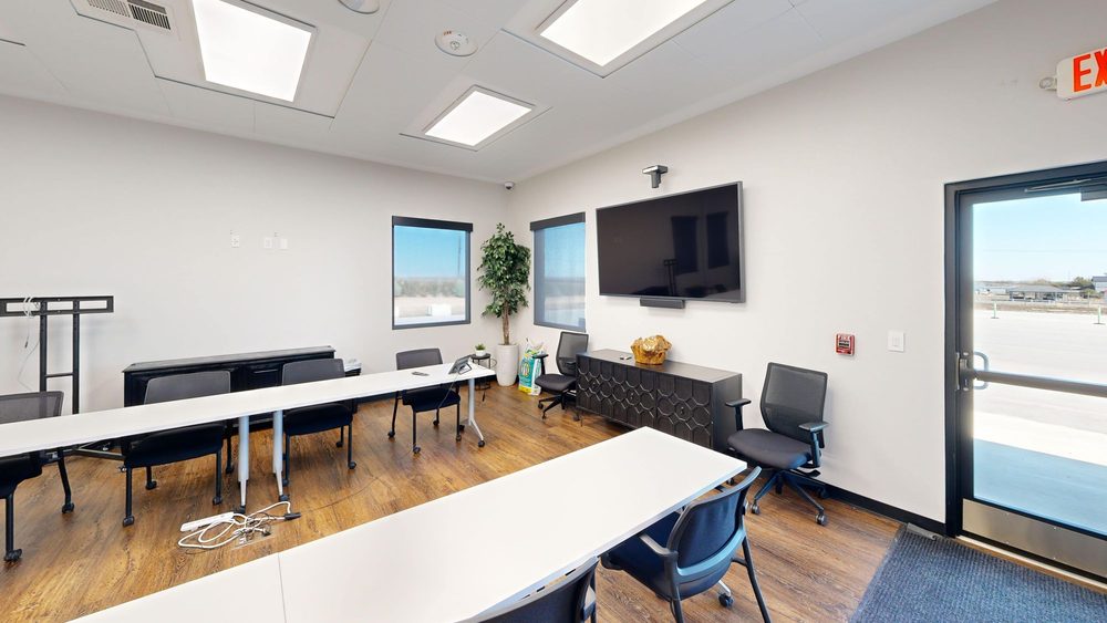 Austin Wood Recycling office project by Workscape Designs