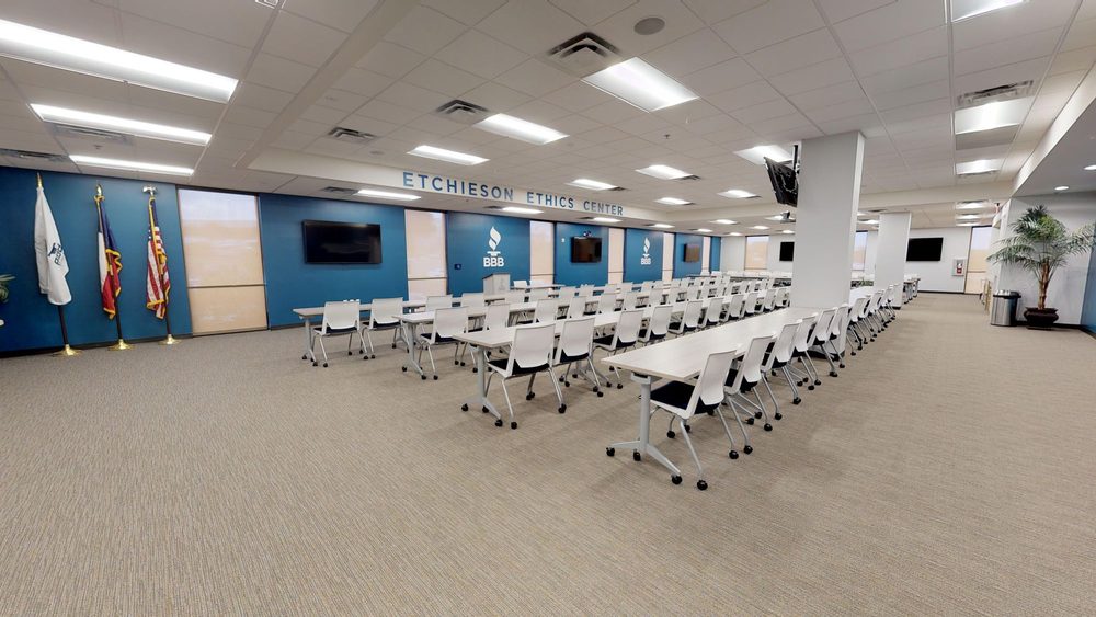 BBB Etchieson Ethics Center office project by Workscape Designs