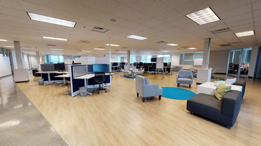 Mercury Financial office project by Workscape Designs